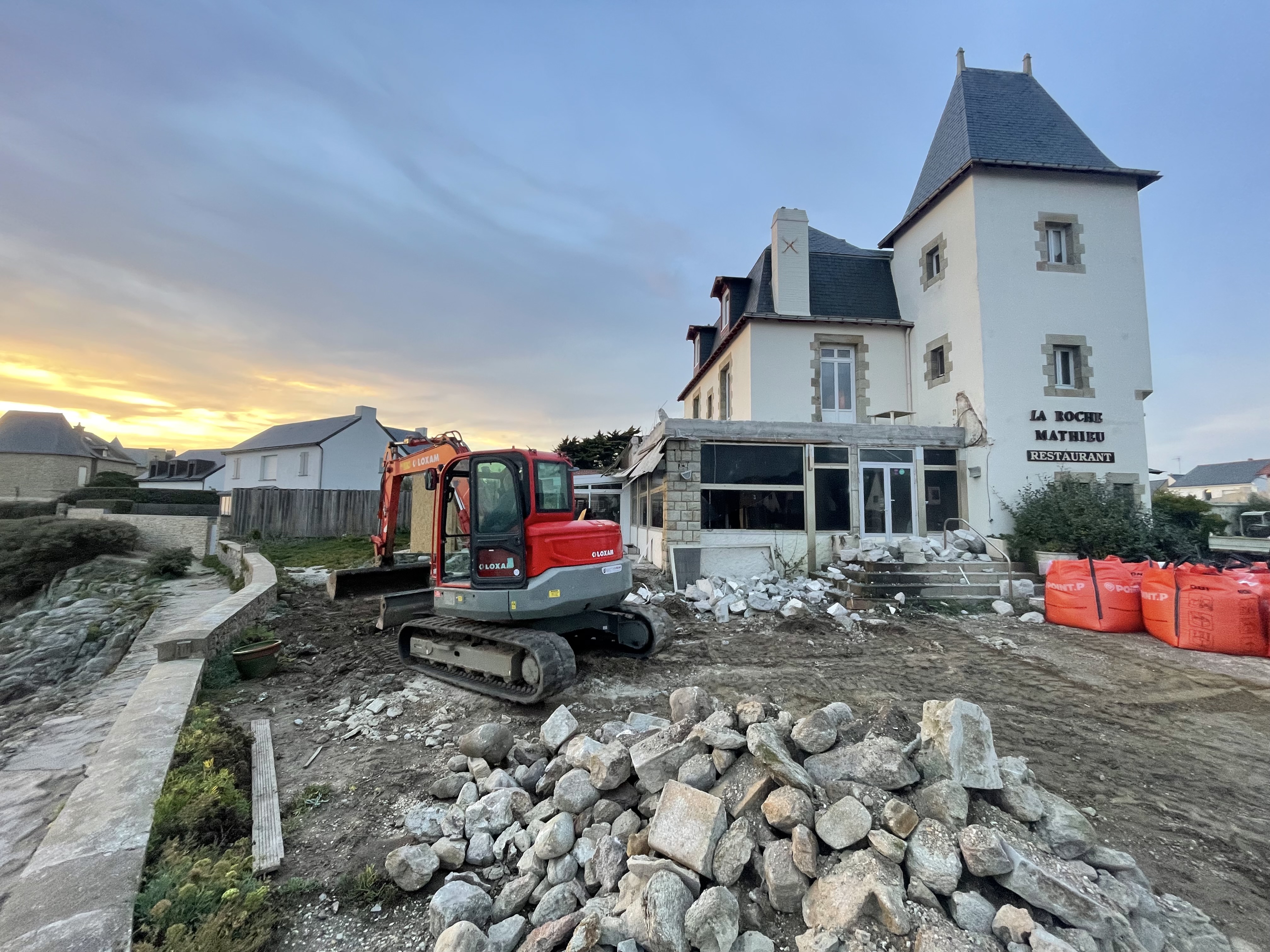 Démolition Coco restaurant